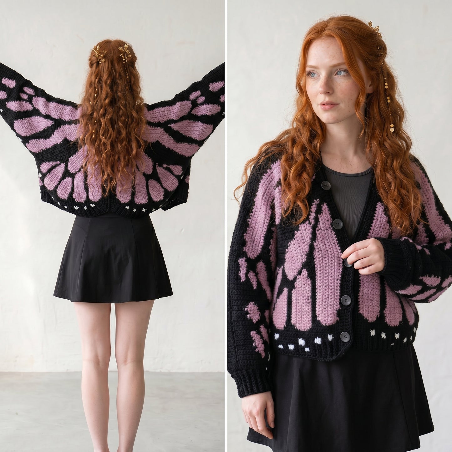 Sarah's Butterfly Cardigan